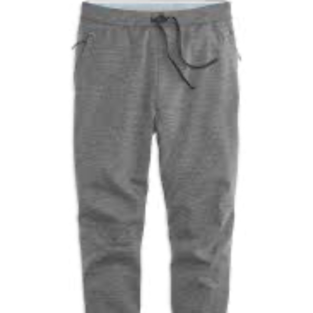 Mack Weldon Sweatpants Mens Sz M x 29" Heather Gray Tapered Drawstring Pockets